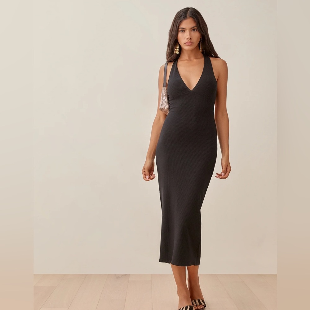 NWOT Reformation Ashlee Midi Dress